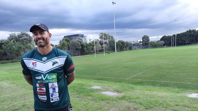 Ipswich Jets captain Nat Neale looked fit and relaxed about kicking off his team’s Intrust Super Cup season at the North Ipswich Reserve on Saturday. Picture: David Lems