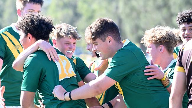 Padua Vs St Patrickâ&#128;&#153;s College AIC First XIII rugby league. Saturday July 22, 2023. Picture, John Gass