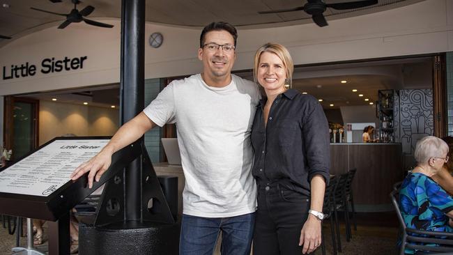 Little Sister has recently opened on the Esplanade, run by couple Carlton and Tiina Horn. Picture: Brian Cassey