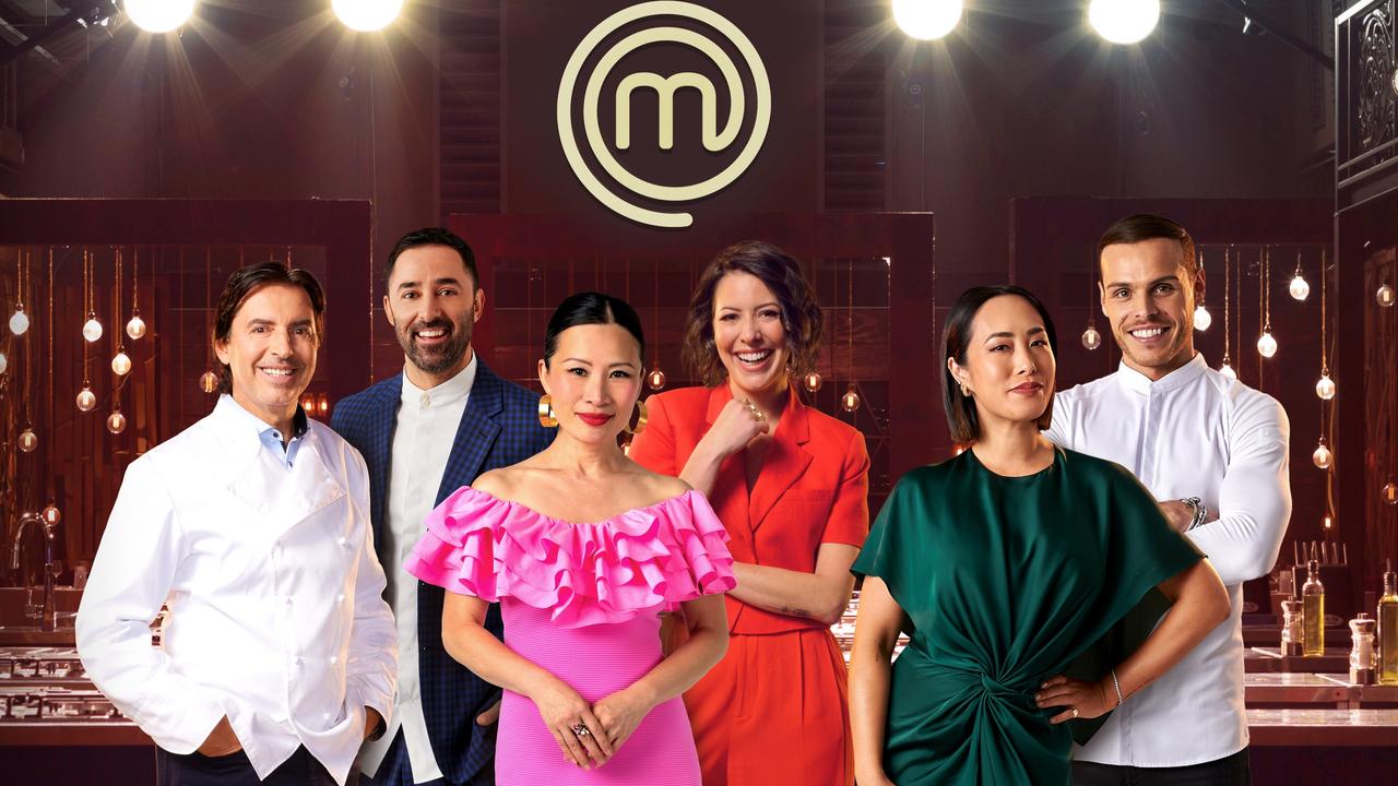 New MasterChef Australia lineup plus Dessert Masters hosts. Picture: Channel 10