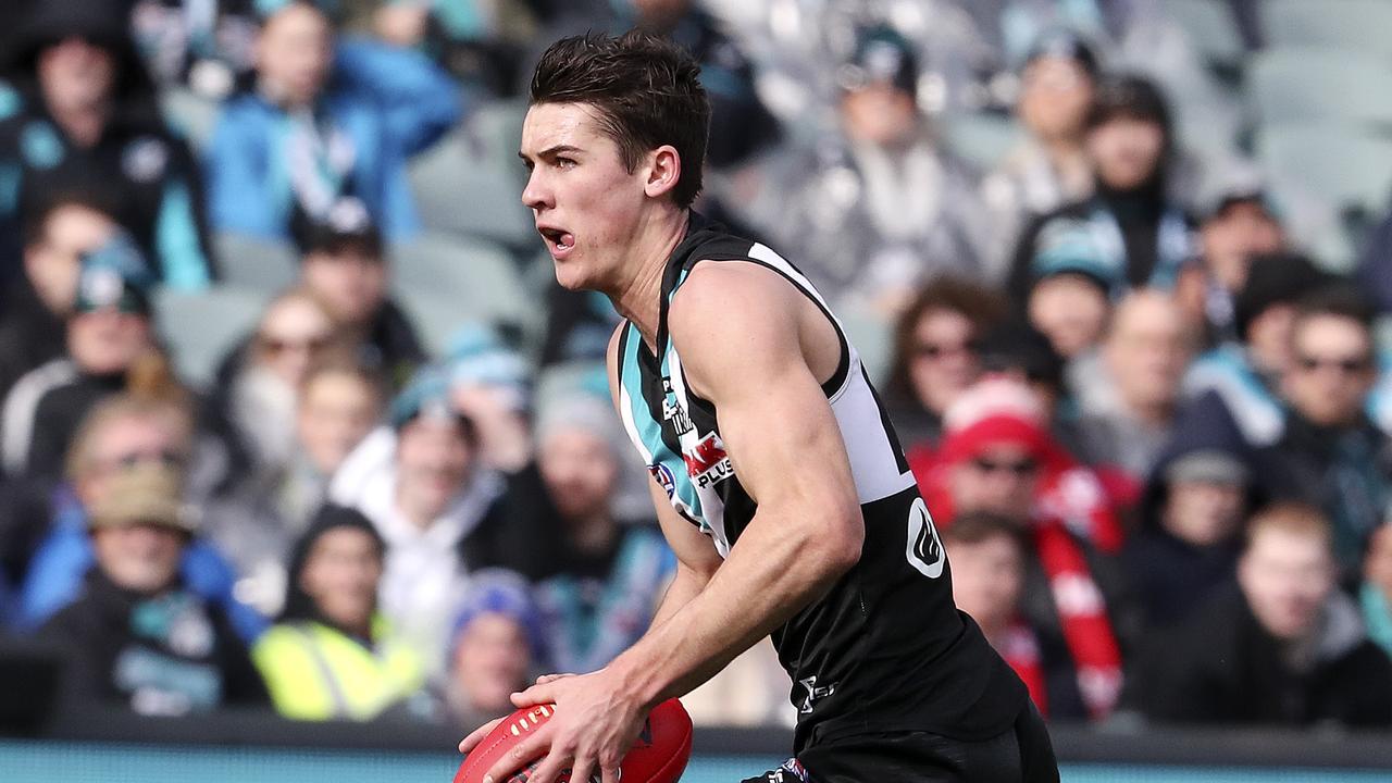 Mark Maclure says Port Adelaide’s Connor Rozee is among the league’s top five small forwards.