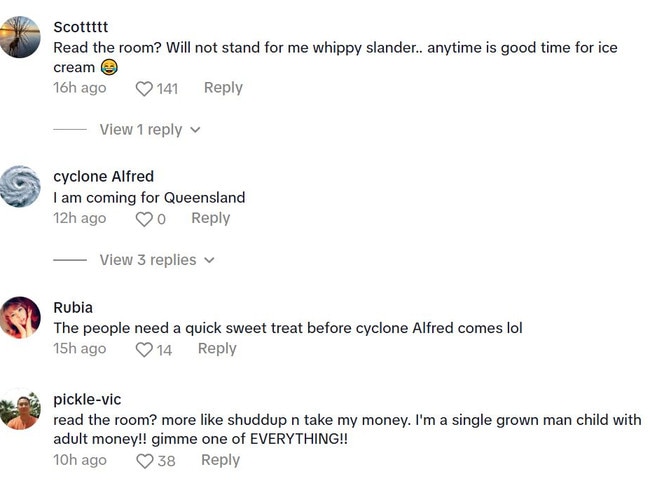 Many people defended Mr Whippy and said they would be happy to be able to purchase some ice cream as many are stuck at home.