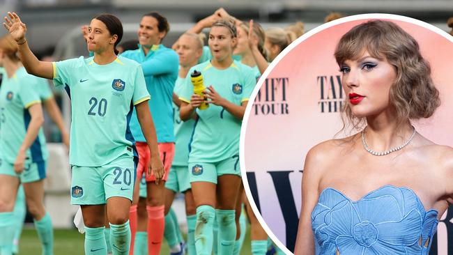 Taylor Swift and the Matildas