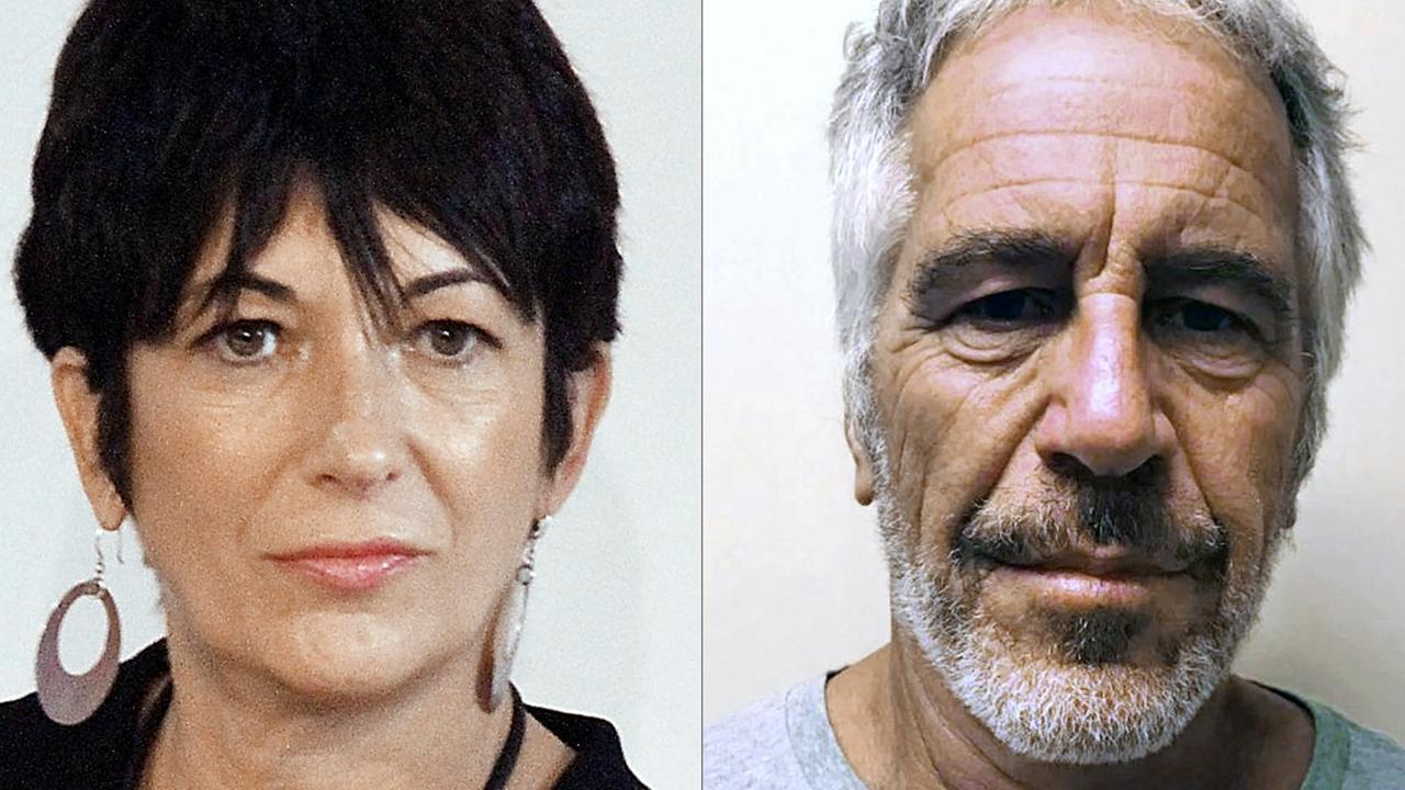 Ghislaine Maxwell and Jeffrey Epstein.