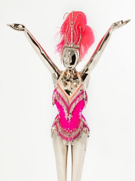 Kylie’s Showgirl costume. Picture: Supplied/MAAS