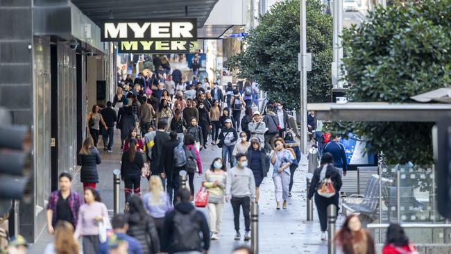 Myer chief executive John King warned holding off store openings could create overcrowding. Picture: Tim Carrafa