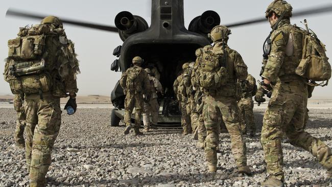 Australian Army soldiers are being investigated over incidents in Afghanistan. Picture: File