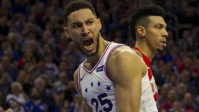 Ben Simmons is pumped up to represent Australia.