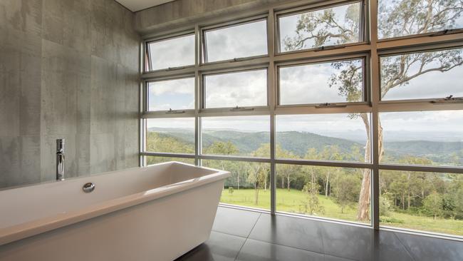 The amazing view from the bath tub.