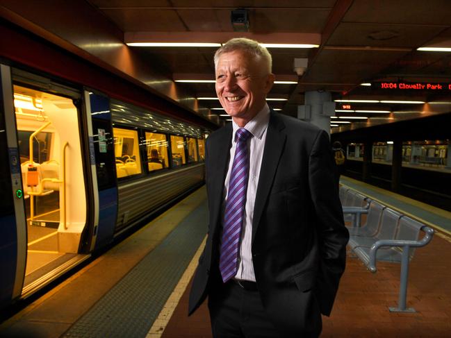 Keolis Downer CEO David Frank at the Adelaide Railway Station, on the 27th October, 2020. Picture: Tricia Watkinson