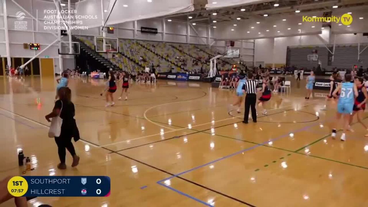 Replay: Southport SHS v Hillcrest (U20 Women Div 1 QF) - 2024 Basketball Australia Schools Championships Day 4