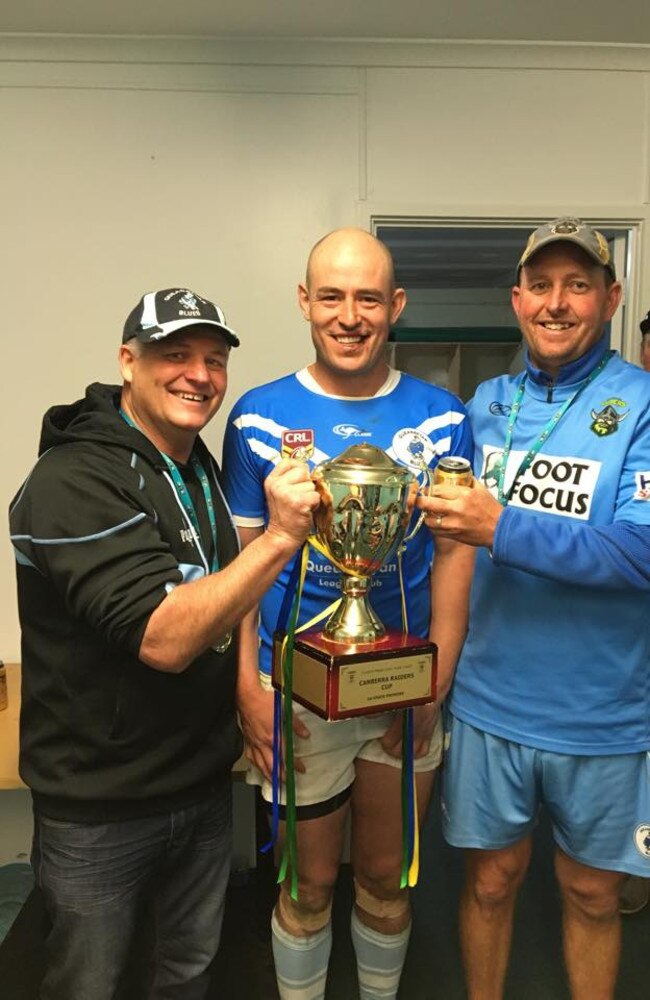 Terry Campese is one of many stars to return to his local club. Source: Facebook