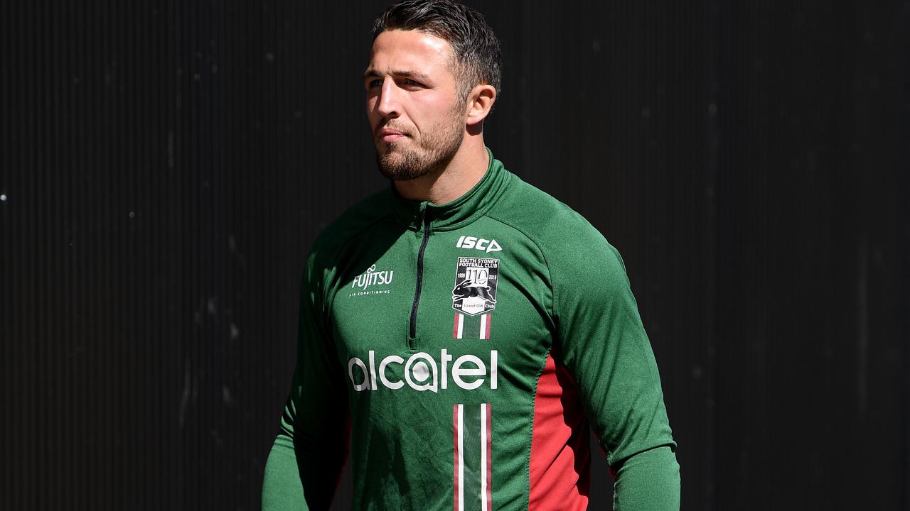 Sam Burgess was approached by two teams. (AAP Image/Dan Himbrechts)