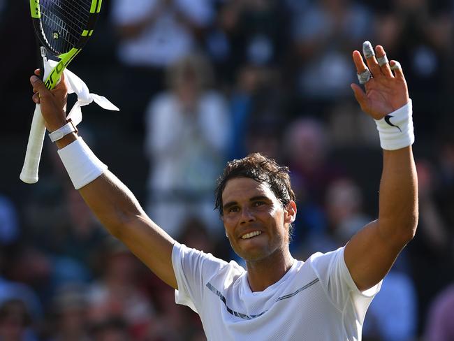 Rafael Nadal was at his devastating best in disposing of John Millman.