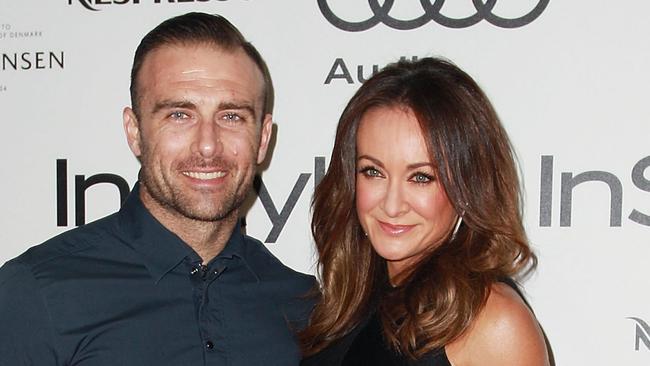 SYDNEY, AUSTRALIA - MAY 13: Steve Willis and Michelle Bridges arrive at the 2015 Women of Style Awards at Carriageworks on May 13, 2015 in Sydney, Australia. (Photo by Lisa Maree Williams/Getty Images)