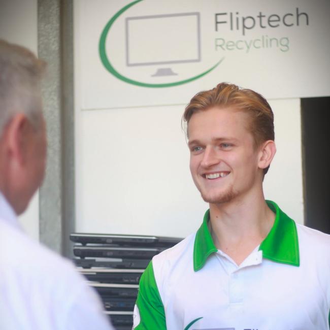 Austin Turpin, the founder of Fliptech.