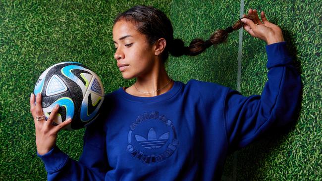 Matildas star Mary Fowler opens up about her health struggles in new docuseries. Picture: David Swift