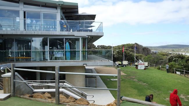 The new section of the Anglesea Surf Lifesaving Club. Picture: Alan Barber