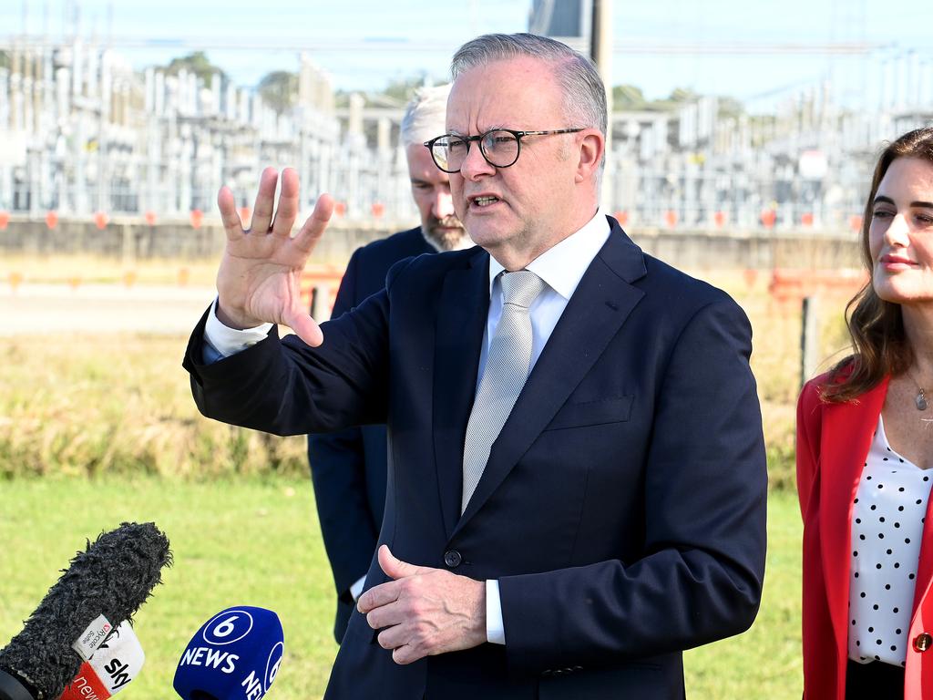 Only 28 per cent of voters back Prime Minister Anthony Albanese as their preferred leader of the Labor Party. Picture: NewsWire / John Gass