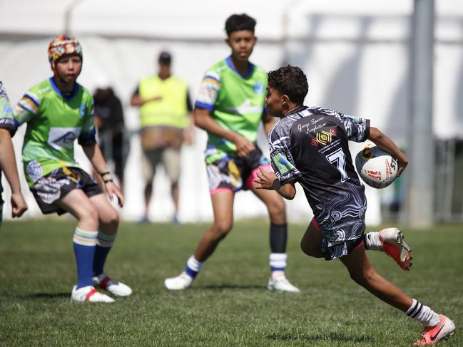 La Perouse U13s vs Queanbeyan Kanberri Connections. Koori Knockout Grand Finals, Bathurst. Picture: Warren Gannon Photography