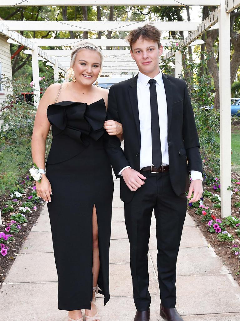 Lucy Maunder and Connor McIntosh at Glennie School Formal. Picture: Patrick Woods.