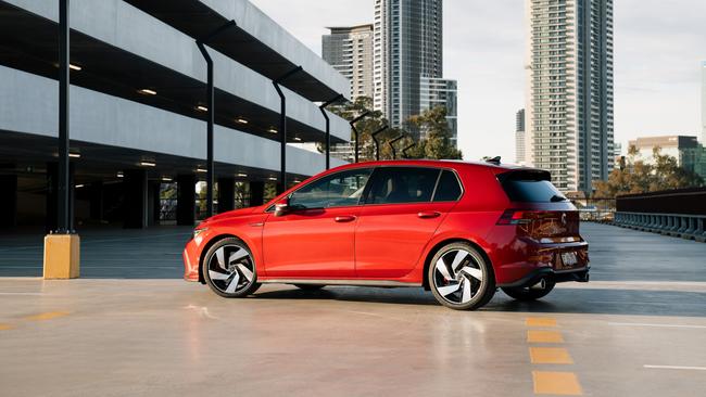 A subtle body kit and sharp-looking alloys are part of the GTI’s appeal.