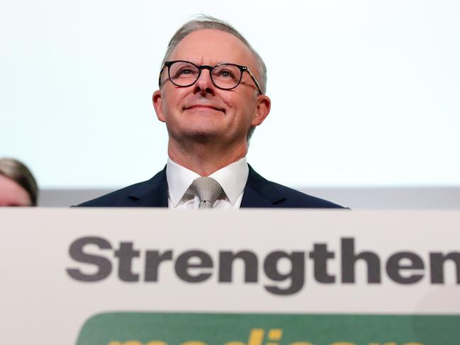 Labor leader Anthony Albanese, pictured on day three of the election campaign trail. Photo: Toby Zerna