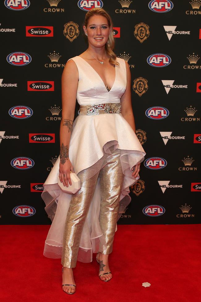 Tayla Harris. Picture: Michael Klein