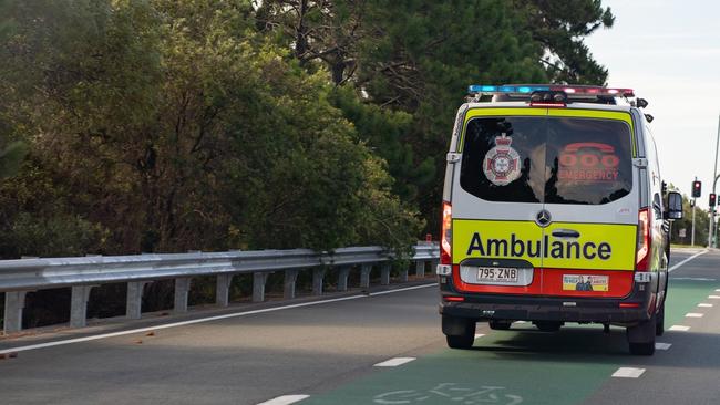 Generic Queensland ambulance