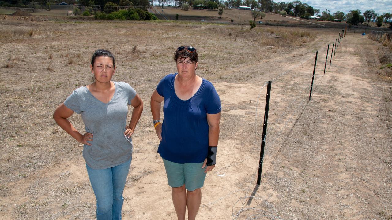 DISGUSTED: Lockyer Valley RDA volunteer Siranee Parkinson and secretary Bobbi Dingle have been left furious by the break in.