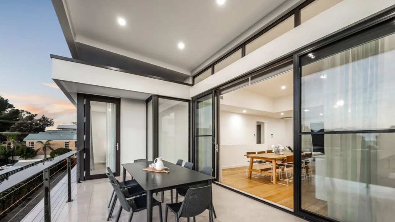 One of the three homes is where Mr Speirs was captured on video appearing to snort white powder from a kitchen bench on June 30 this year. Picture: realestate.com.au