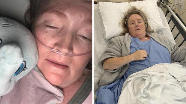 A former hairdresser in Victoria was given 'hours to live' after a 'simple' keyhole operation went dangerously wrong. Picture: Supplied