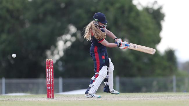 Alexandria Morley batting for Western. Picture: Sue Graham