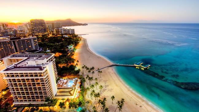 Darren Cox was on a deployment to Hawaii when the offence occurred at Waikiki. Picture: iStock