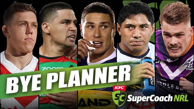 KFC SuperCoach NRL 2020 Bye Planner