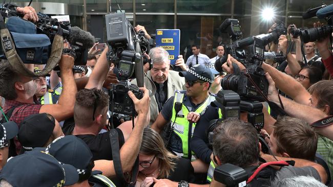 The verdicts could see Pell defrocked. Picture: AAP