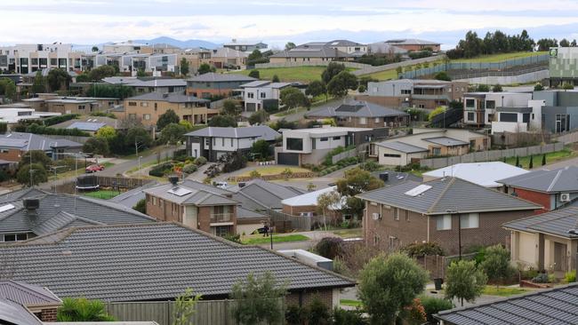 Anthony Albanese said a Labor government would provide eligible homebuyers with an equity contribution of up to 40 per cent of the purchase price of a new home and up to 30 per cent for an existing home. Picture: Mark Wilson