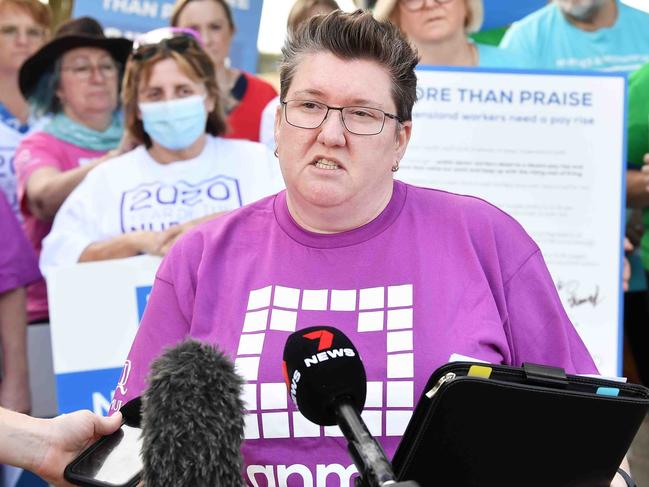 QNMU secretary Sarah Beaman