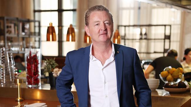 Luke Mangan is leaving Sydney’s Glass Brasserie at the end of the year. Picture: Rohan Kelly