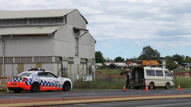 Dubbo police are investigating the discovery of van stocked full of large gas bottles. Picture: Ryan Young