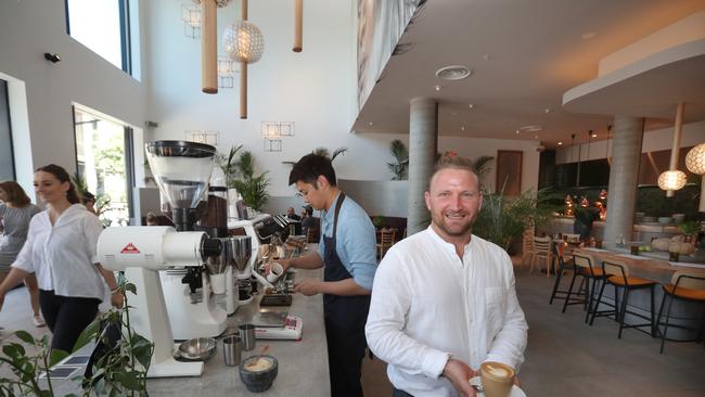 Manager Neil Ralph at Abacus All Day at Eastland's Town Square. Picture: David Crosling.