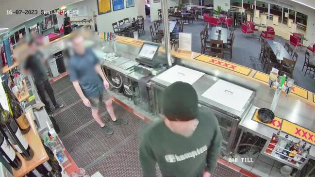 Thong-wearing bandit robs bowlo worker at knifepoint