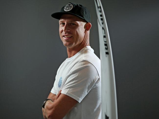 Former world champ Mick Fanning wants to go out in style. Picture: Richard Dobson