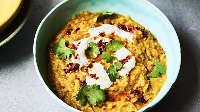 Nathaniel Smith creates a perfectly creamy yet vegan dahl.