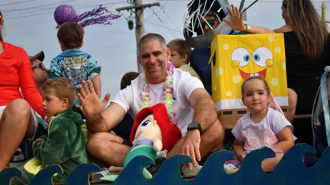 Mary MacKillop Early Learning Centre, Ingham. Photographs from the Maraka Festival Street Parade around the Ingham central business district on Saturday. In an ‘Under the Sea’-themed celebration of all things Hinchinbrook, school students, community organisations, emergency responders and contestants vying for the prized Queen and Princess titles paraded around Rotary Park in the centre of the town. Picture: Cameron Bates