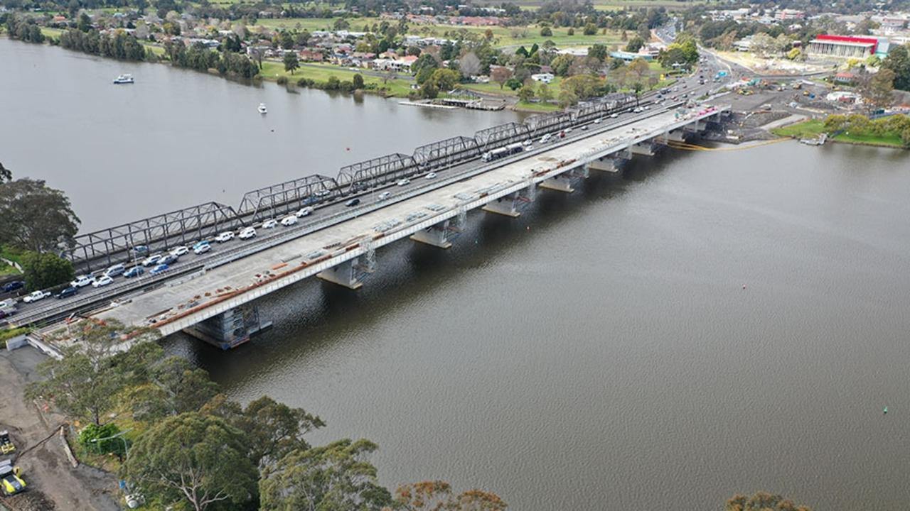 The area can get very busy. A new bridge has just been built but it was only to replace the old bridge. Picture: Transport for NSW