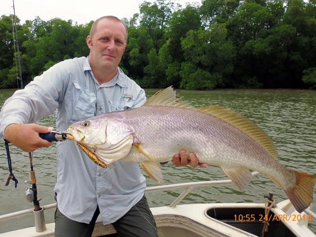 David Macpherson caught this nice jewie on a lure.