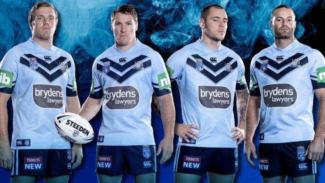 NSW Origin jerseys for 2018 series.