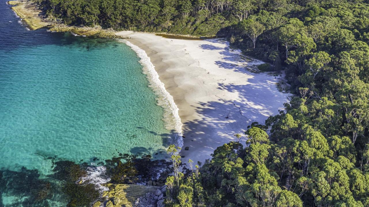 A beach in Vincentia on the NSW south coast was where Susan Alameddine and Stephen Adams did their drug deal.