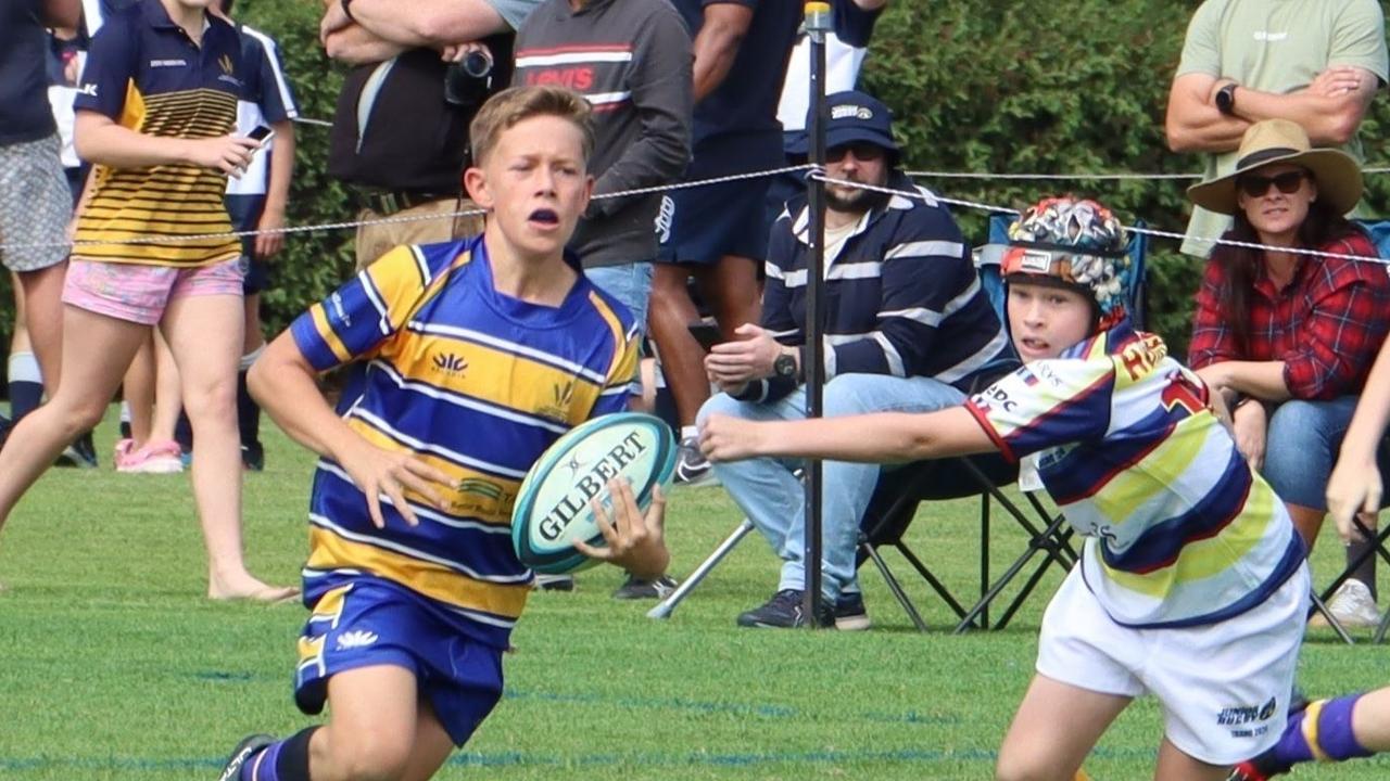 Dalby junior rugby union player Archie Stephens